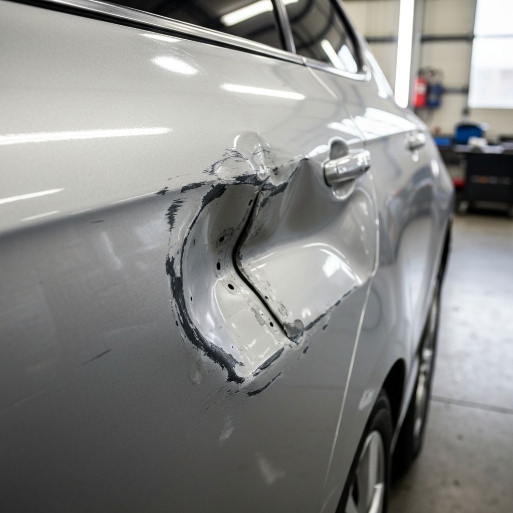 Before Denting & Painting