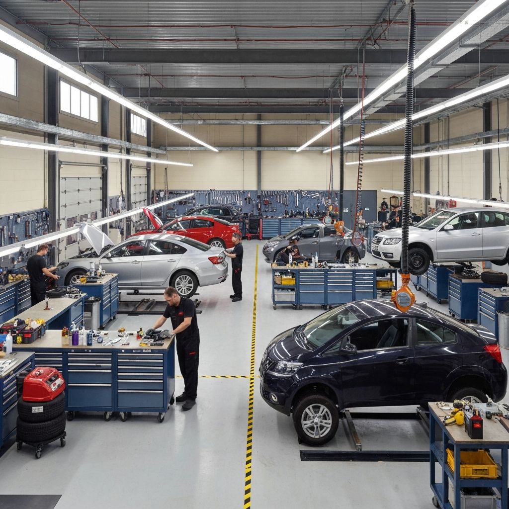 Our Clean Workshop Facility